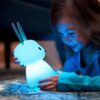 Loja Chiquititos Luminaria Infantil Coelhinho de Silicone em LED com Sensor de Toque 25