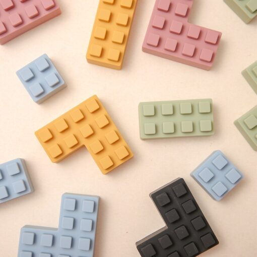 loja chiquititos brinquedo infantil blocos lego de silicone 9