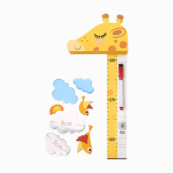 Regua de Crescimento Girafa 3D